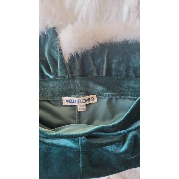 CHRISTMAS LOUNGE SET GREEN VELVET SZ M - Picture 5 of 8